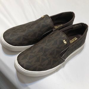 Michael Kors Keaton Logo Slip On Sneakers